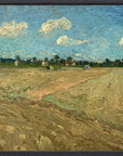 Vincent van Gogh - Geploegde akkers (De voren) | Giclée op canvas