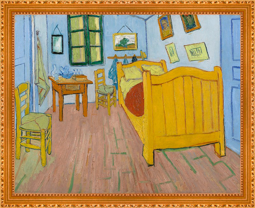 Vincent van Gogh - De slaapkamer | Giclée op canvas