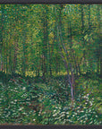 Vincent van Gogh - Bos met kreupelhout | Giclée op canvas