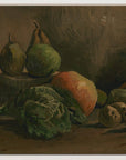 Vincent van Gogh - Stilleven met groente en fruit | Giclée op canvas