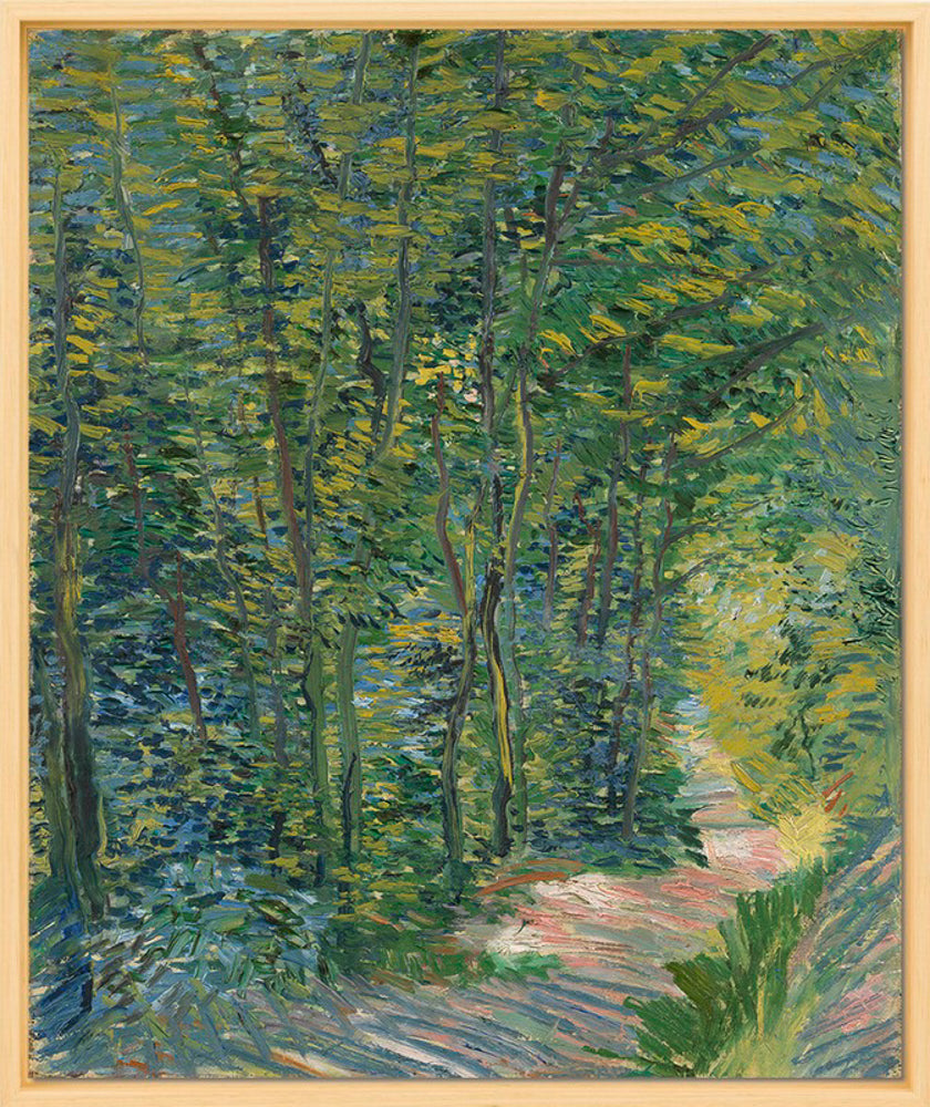 Vincent van Gogh - Bospad | Giclée op canvas