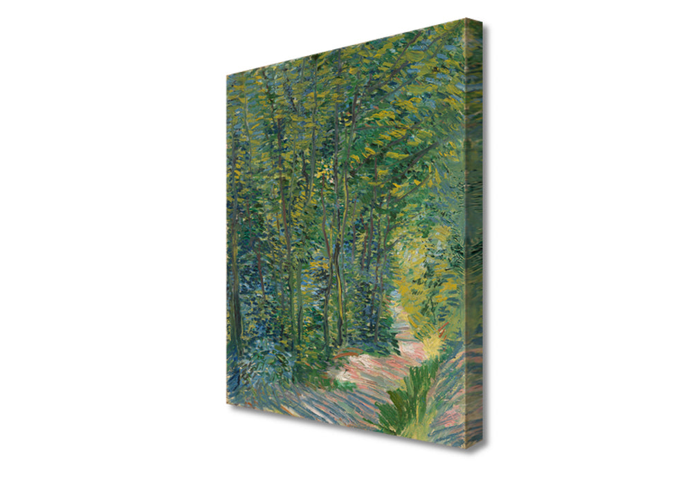 Vincent van Gogh - Bospad | Giclée op canvas