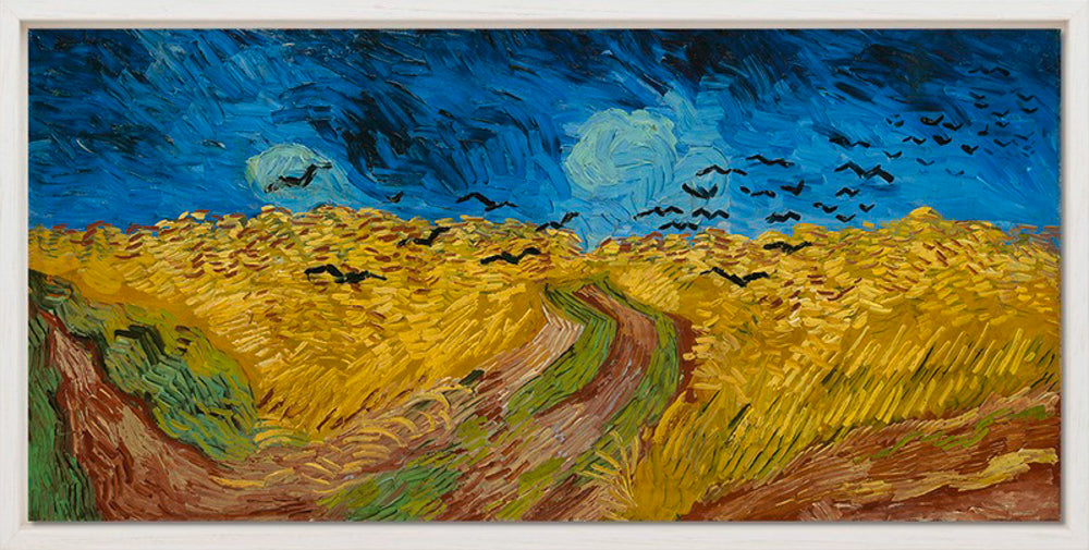 Vincent van Gogh - Korenveld met kraaien | Giclée op canvas