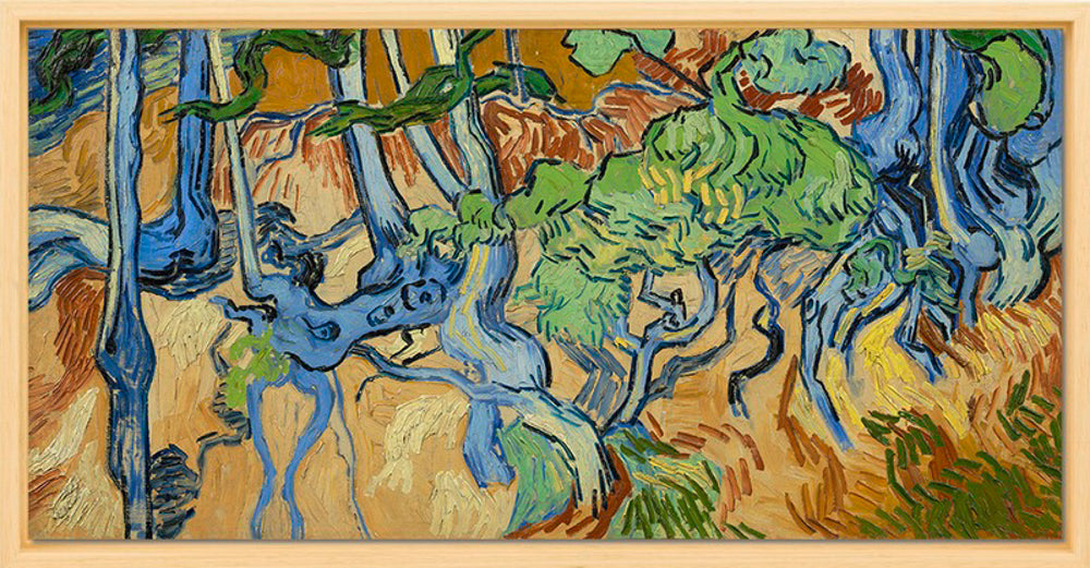 Vincent van Gogh - Boomwortels | Giclée op canvas